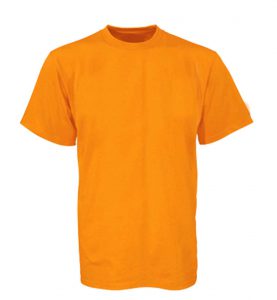 orange t shirt