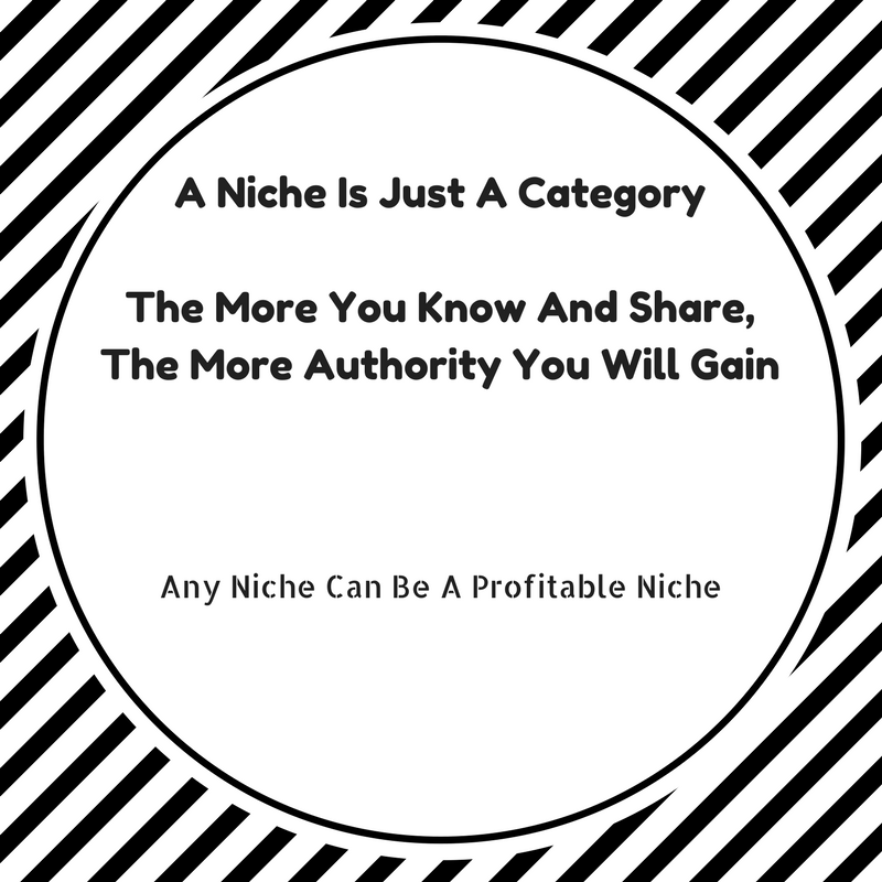 A Niche Is Just A Catagory